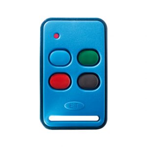 R.C TX4 CH ROLLING CODE BLU MIX TRANSMITTER
